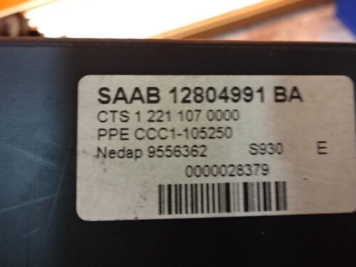 Centralita SAAB 12804991 BA 12804991BA 9556362