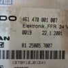 Centralita MAN 461470001007 81258057007 FFR 24V