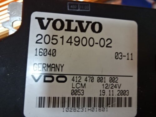 Centralita VOLVO 20514900-02 2051490002 412470001002