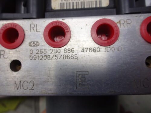 0265951223 47660JD01D 47660 JD01D 0265230686 ABS NISSAN QASHQAI 0265951223 47660JD01D 47660 JD01D 0265230686