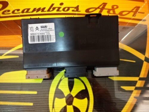 9660703680 Módulo de control del asiento CITROEN C6 9660703680 MS-BDMA X6/PSA