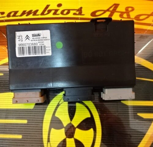 Módulo de control del asiento CITROEN C6  9660703680 MS-BDMA X6/PSA