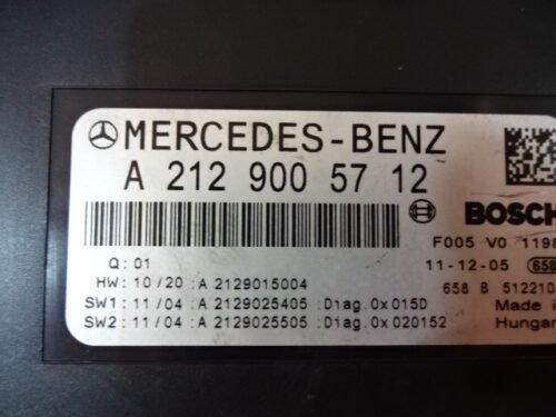 Caja de fusibles Mercedes A2129005712 A2129015004 A2129025405 F005V01198
