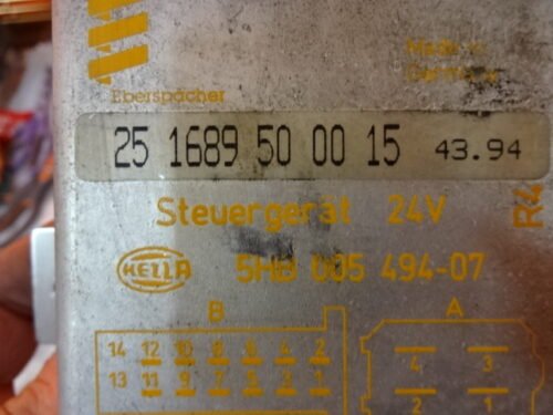 Centralita  Mercedes 5HB005494-07 24V 251689500015