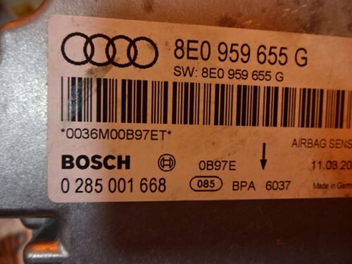 Airbag Centralita Audi A4 B7 8E0959655G 8EO959655G 0285001668