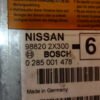 0285001478 988202X300 Airbag Centralita Crash Sensor Nissan terrano 0285001478 988202X300