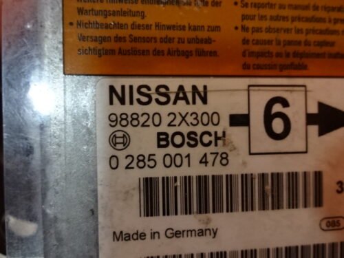 0285001478 988202X300 Airbag Centralita Crash Sensor Nissan terrano 0285001478 988202X300