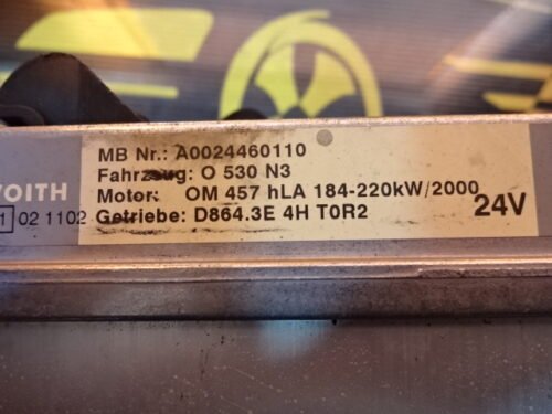 Módulo  transmisión  Mercedes VOITH AUTOMATIC A0024460110 040341/P4 68168810 ECU E200