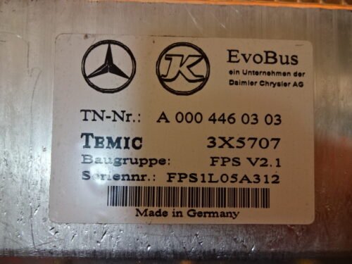 Centralita  Mercedes Evobus A0004460303 FPS1L05A312  TEMIC 3X5707 FPS V2.2