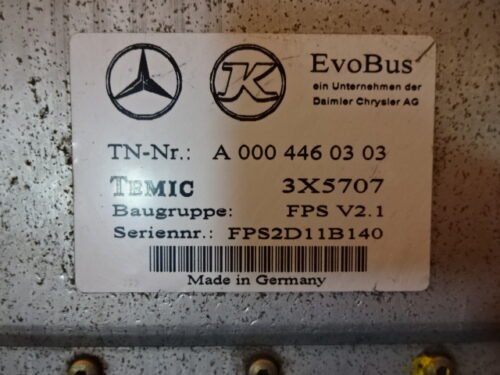 Centralita  Mercedes Evobus A0004460303 FPS2D11B140  TEMIC 3X5707 FPS V2.2