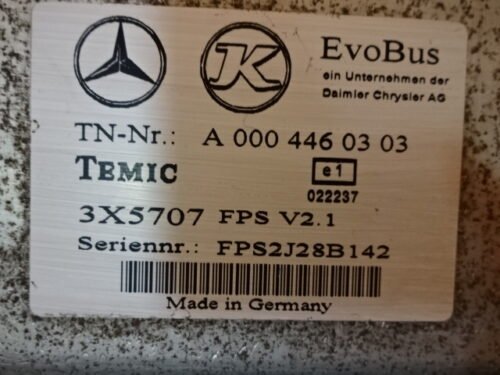 Centralita Mercedes Evobus A0004460303 FPS2J28B142  TEMIC 3X5707 FPS V2.2