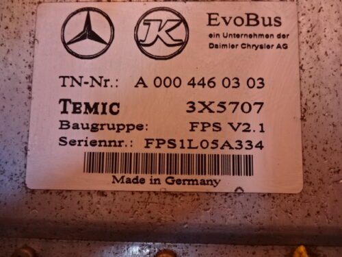 Centralita Mercedes Evobus A0004460303 FPS1L05A334 TEMIC 3X5707 FPS V2.2