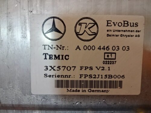 Centralita Mercedes Evobus A0004460303 FPS2J15B006 TEMIC 3X5707 FPS V2.2