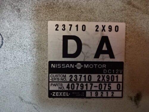 Centralita del motor Nissan Ford 237102X901 23710 2X901 237102X90 23710 2X90 407917-0750