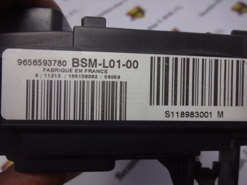 Caja de fusibles Citroën Peugeot BSM-L01-00 9656593780 S118983001M