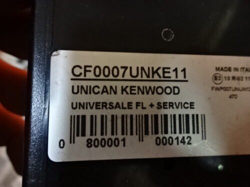 Unidad de control  UNICAN KENWOOD CF0007UKE11