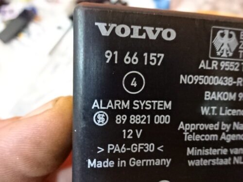 Unidad de control Alarma Sistema Volvo 960 850 9166157 89882100
