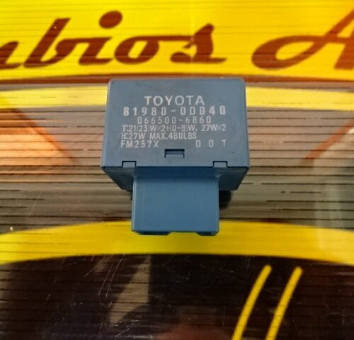 Relé de intermitencia Toyota FM257X 819800D040 81980-0D040 0665006860 066500-6860