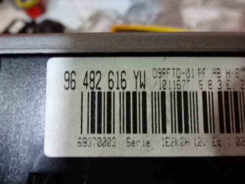 Clima panel de control  Peugeot 406  96482616YW 96482616 69370003