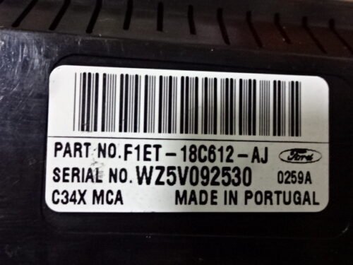Clima panel de control  Ford Focus F1ET18C612AJ F1ET-18C612-AJ