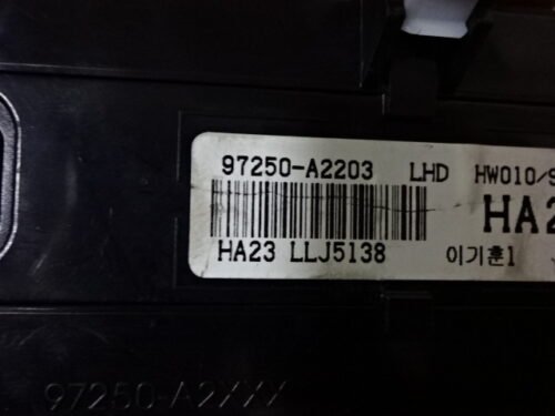 Clima panel de control  KIA ceed 97250A2203 97250-A2203