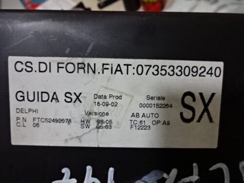 Clima panel de control  ALFA ROMEO 147 07353309240