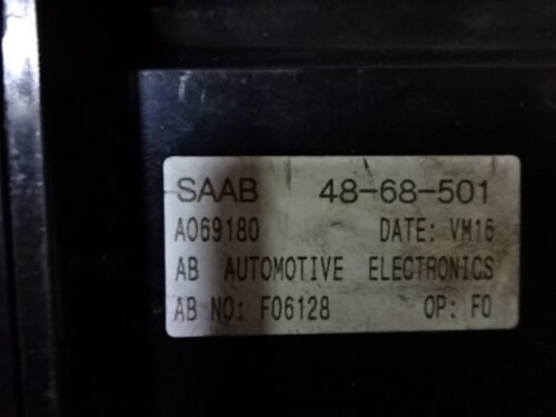 Clima panel de control  SAAB 4868501 A069180 F06128