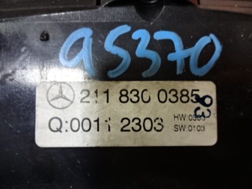 Clima panel de control  Mercedes Benz Clase E W211 2118300385 Q 00112303