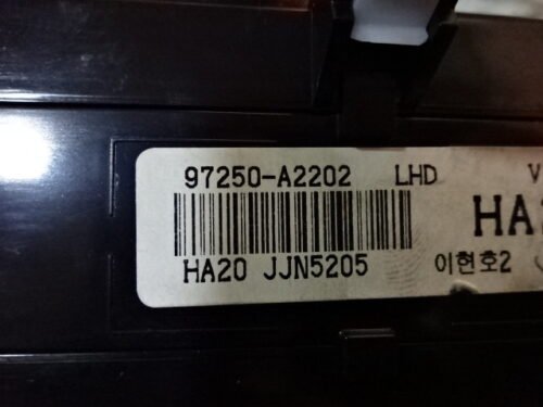 Clima panel de control  KIA PRO CEED 97250-A2202 97250A2202 HA20 JJN5205
