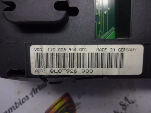 Cuadro de instrumentos  Audi A3 8L0920900 110008944001 8LO920900