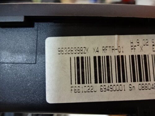 Clima panel de control  CITROEN C5 96326398ZK