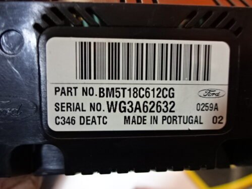 Clima panel de control  Ford Focus BM5T18C612CG WG3A62632