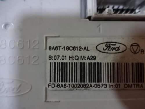 Clima panel de control Ford Fiesta  8A6T18C612AL 8A6T-18C612-AL