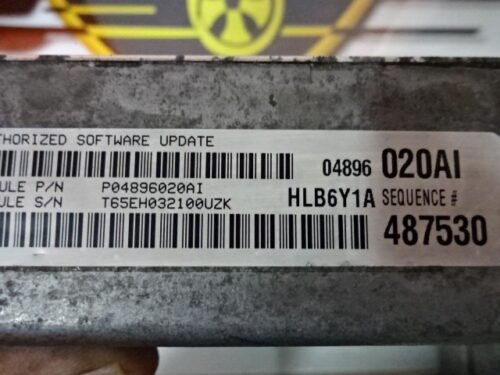 Centralita del motor Chrysler Sebring 04896020AI P04896020AI 04896 020AI
