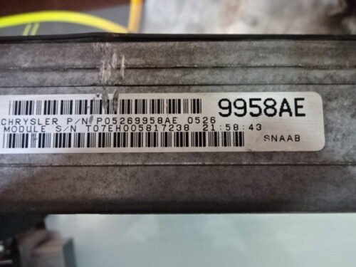 Centralita del motor Chrysler 05269958AE P05269958AE 0526 9958AE