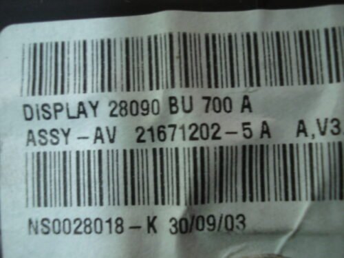 Pantalla del salpicadero Nissan Almera 28090BU700A 28090 BU 700 A 21671202-5A