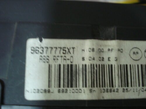 Clima panel de control  CITROEN C2 C3 96377775XT  N103099J