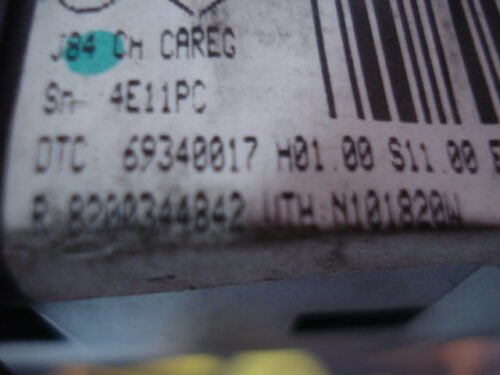 Clima panel de control  Renault Megane Scenic 8200344842