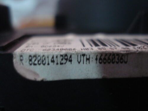 Clima panel de control  Renault Megane Scenic 8200141294 16660360