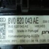 8V0820043AE 8VO820043AE Control de la calefacción AUDI A3 8V0820043AE 8VO820043AE