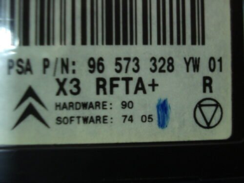 Clima panel de control Citroen C5 96573328YW 96470291XT 96498317YW