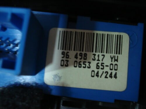 Clima panel de control Citroen C5 96573328YW 96470291XT 96498317YW