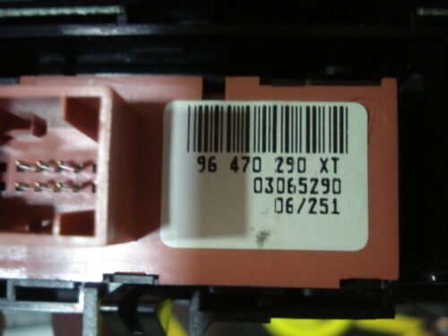 Clima panel de control  Citroen C5 96573322YW 96469958XT 96470290XT