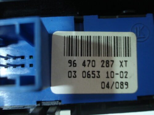 Clima panel de control  Peugeot 407 96533783YW 96470287XT 96512442XT