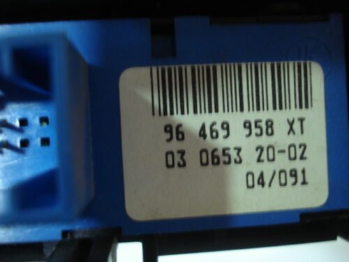 Clima panel de control PEUGEOT 6451SC01 D2 RFTA FJXB09EF49 96469958XT 96470290XT