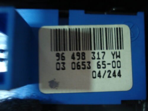 Clima panel de control  Citroen PEUGEOT 96573328YW 96498317YW 96470291XT