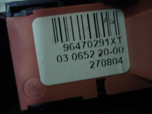 Clima panel de control  Citroen PEUGEOT 96573328YW 96498317YW 96470291XT