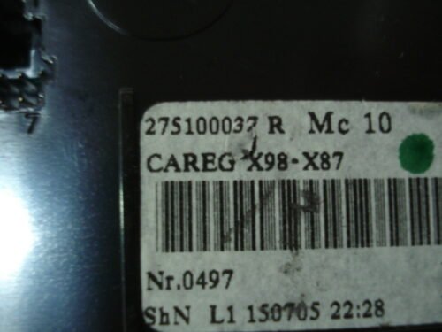 Clima panel de control  Renault Captur 275100037R CAREG X98-X87