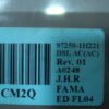 Clima panel de control  KIA Ceed 97250-1H221 972501H221 ED FL04 A0248