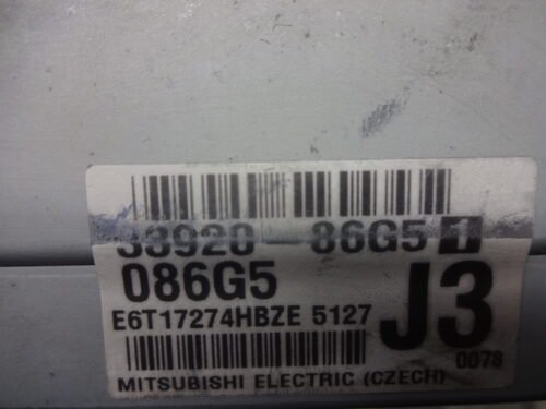Unidad de control Suzuki IGNIS 33920-86G5 3392086G51 33920-86G51 086G5